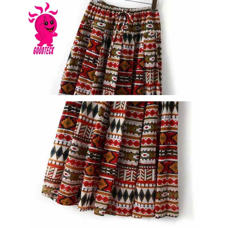 Bohemian Skirt Factory - Summer Style Colorful