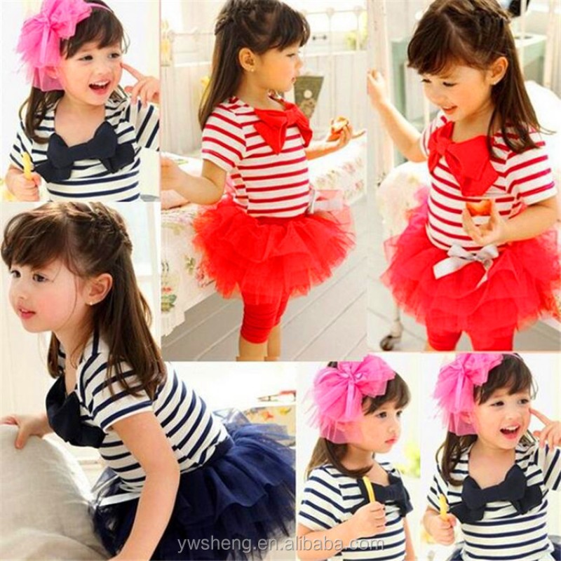 Kid Clothes Set Factory - Pretty White Black