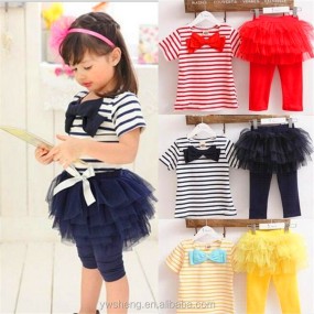 Kid Clothes Set Factory - Pretty White Black