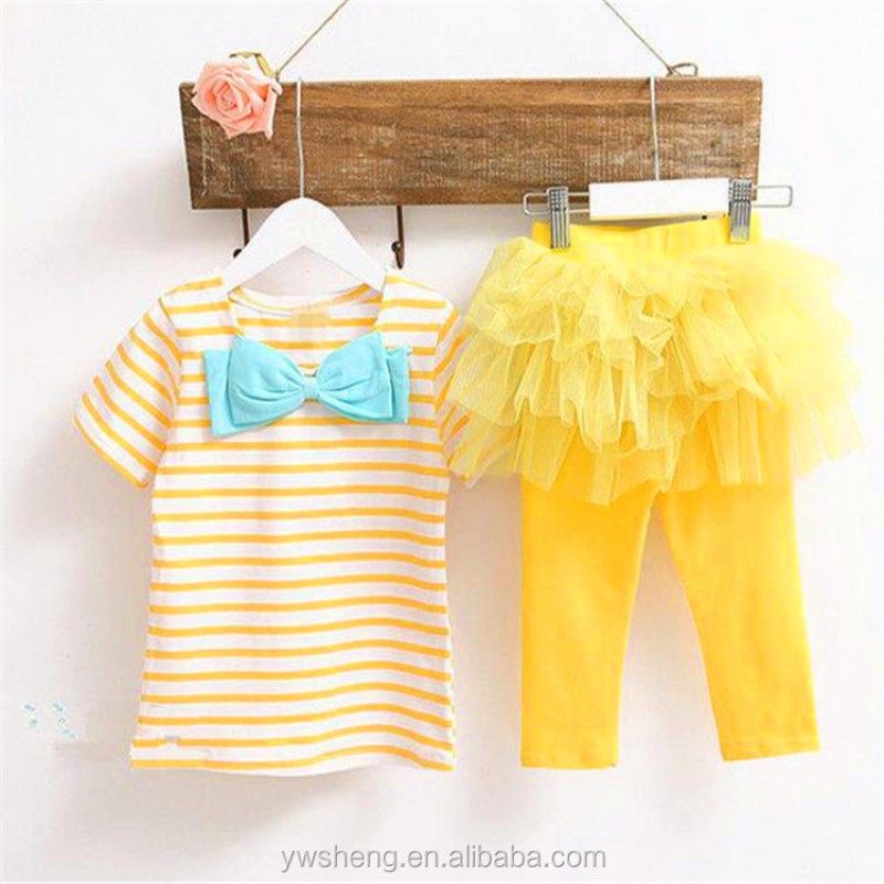 Kid Clothes Set Factory - Pretty White Black