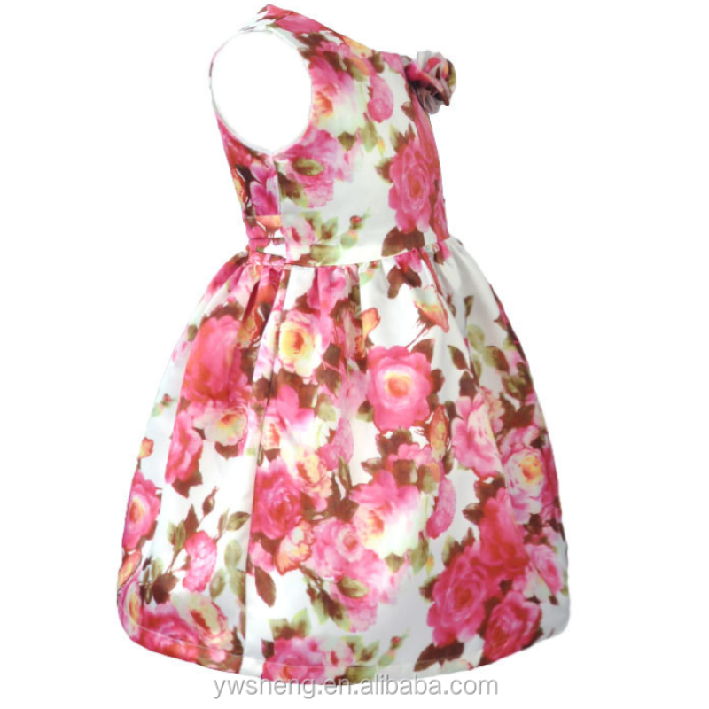 Summer Dress Factory - 2016 Big Flower Printing