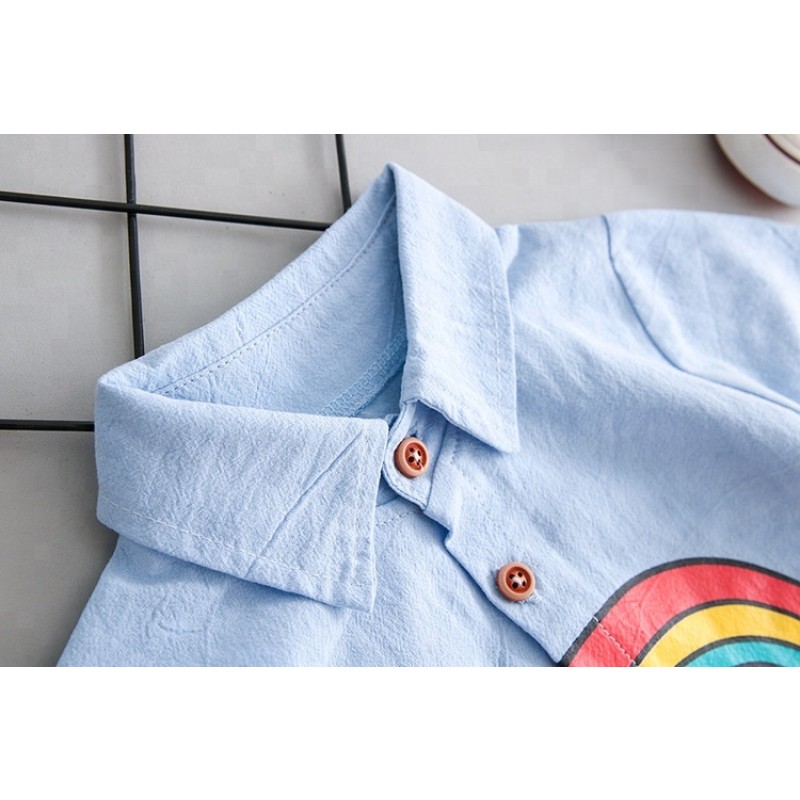 Boy Set Supplier - 2018 Long-sleeved Shirt