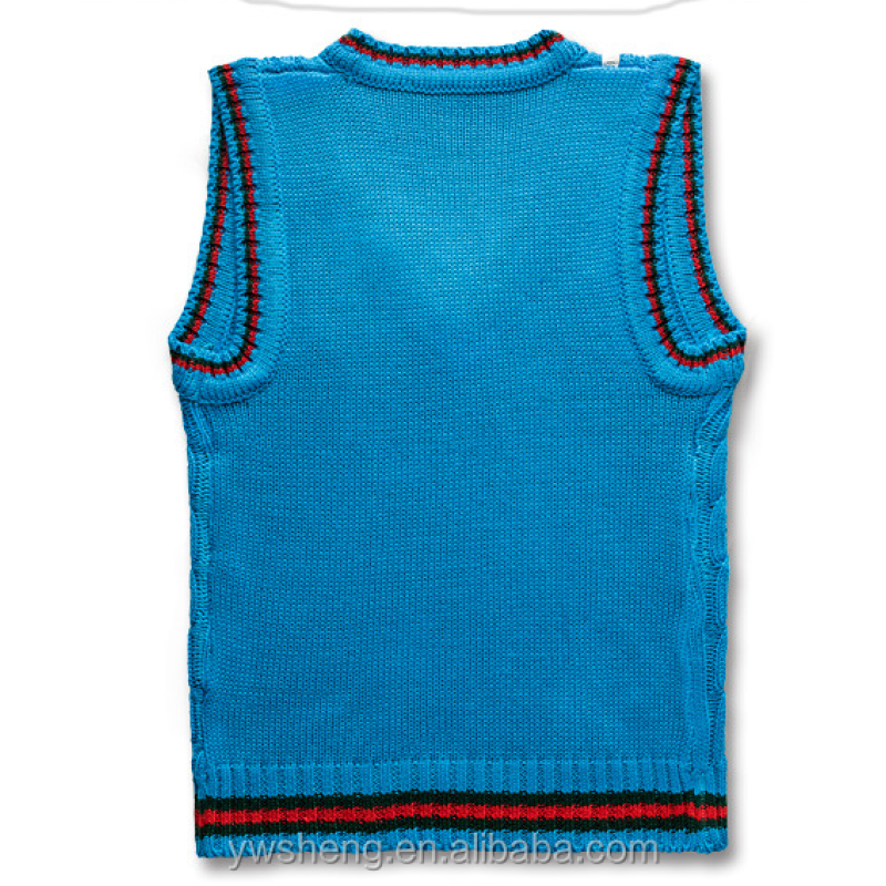 Children Vest Supplier - Knit Sleeveless Sweater