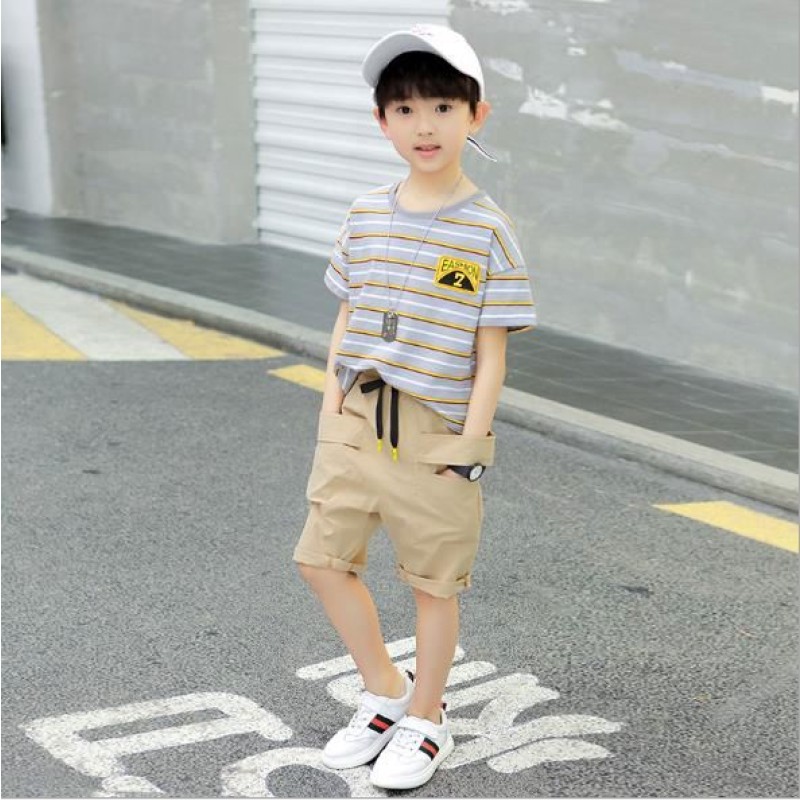 Children Suit Manufacturer - 2019 Summer Striped