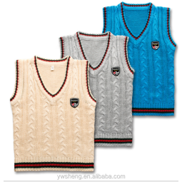 Children Vest Supplier - Knit Sleeveless Sweater