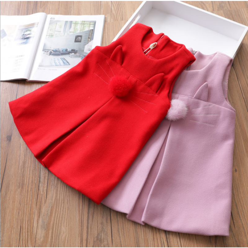 Winter Dress Supplier - Baby Girl Sleeveless