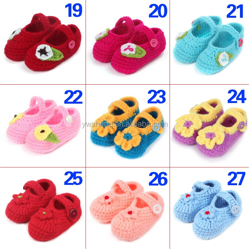 Hand Crochet Shoes Manufacturer - Fashion Baby Flower