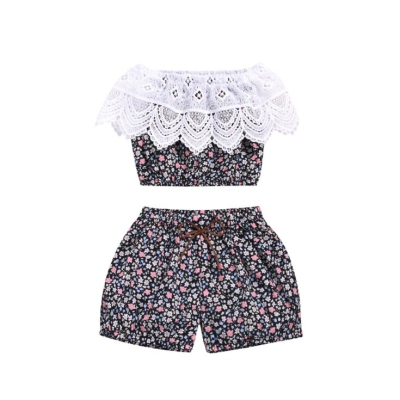 Two-piece Suit Factory - Summer Floral Lace