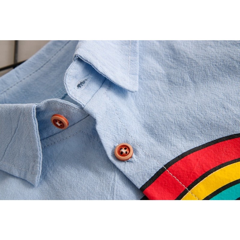 Boy Set Supplier - 2018 Long-sleeved Shirt