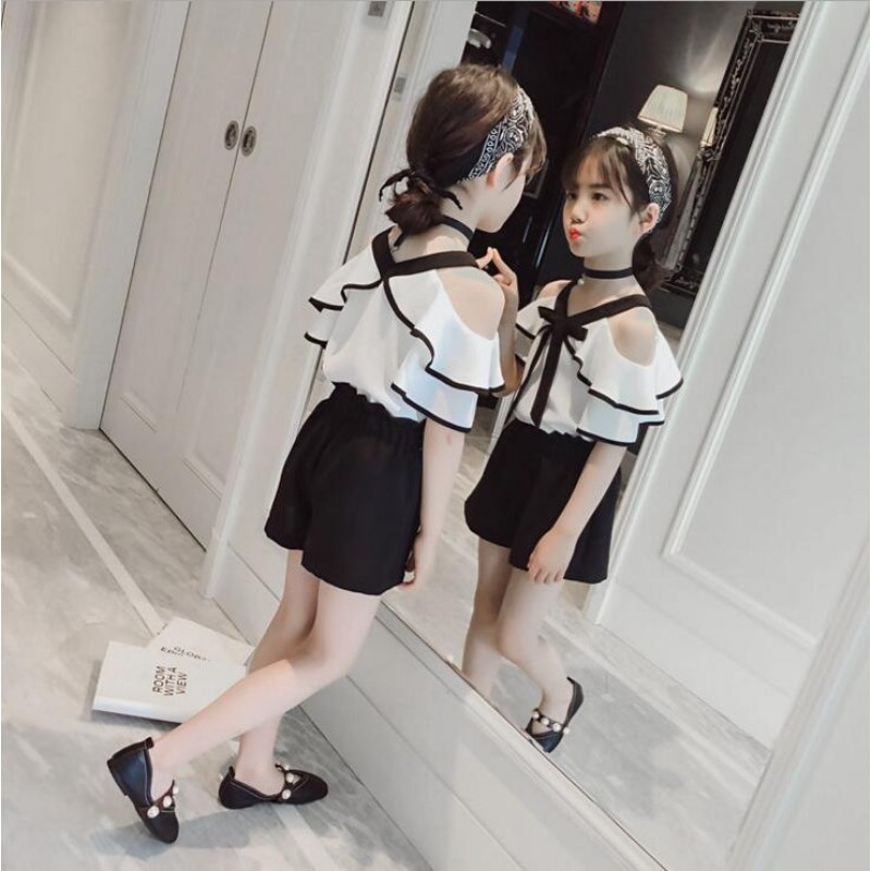 Girl Set Factory - Korean Chiffon Two Piece