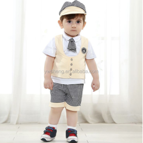 Baby Clothes Set Manufacturer - 2016 England Style 3pcs