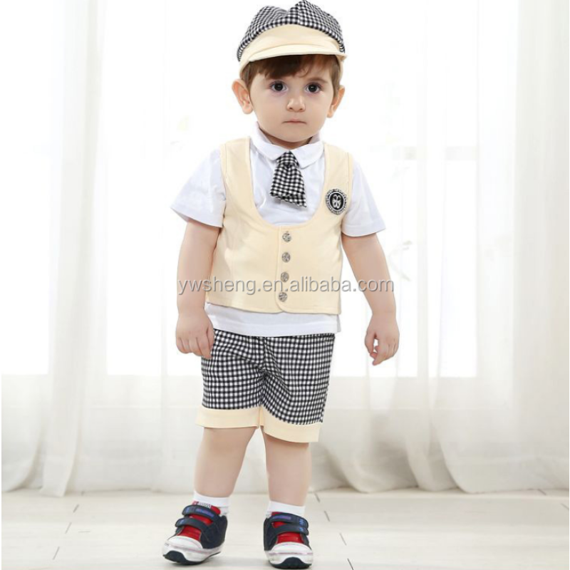 Baby Clothes Set Manufacturer - 2016 England Style 3pcs