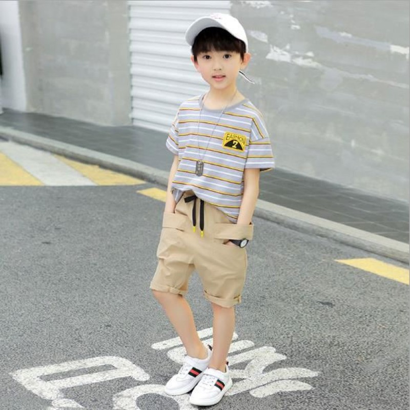 Children Suit Manufacturer - 2019 Summer Striped