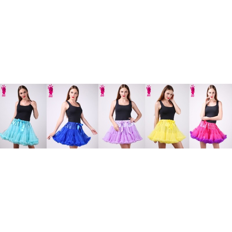Tutu Skirt Factory - Hot Pink Adult Woman