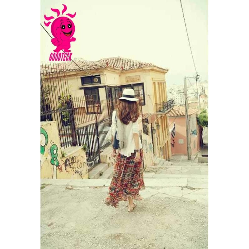 Bohemian Skirt Factory - Summer Style Colorful