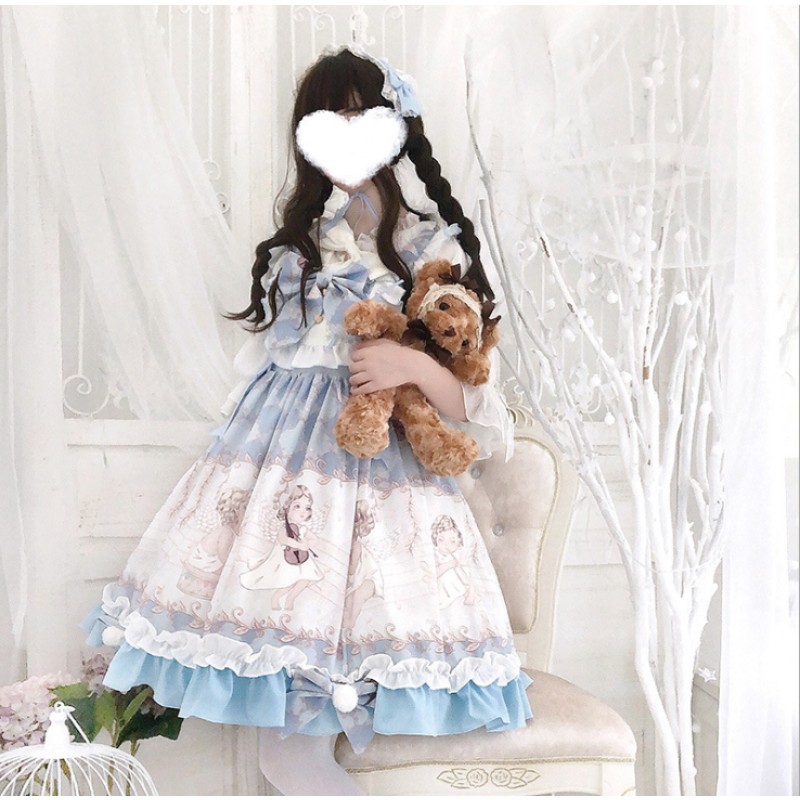 Gothic Dress Factory - Lace Bow Girl Lolita