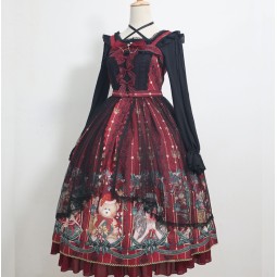 Gothic Dress Supplier - European American Printed