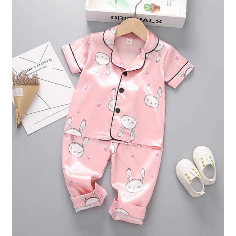 Children Pajamas Supplier - Thin Short-sleeved