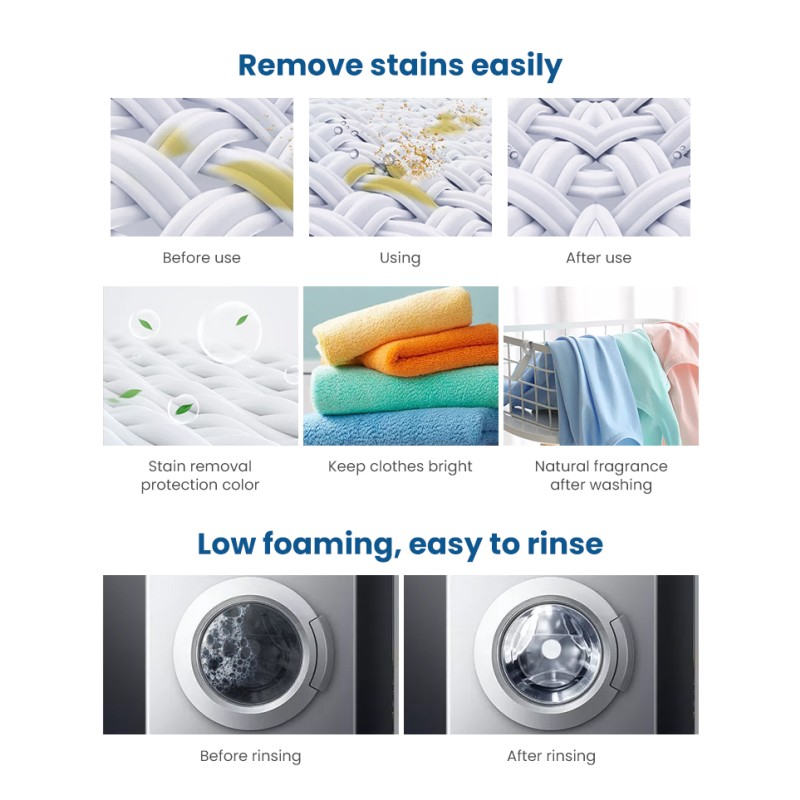 WHITECAT International Brand Detergent Powder Detergent Washing Powder with Good Quality