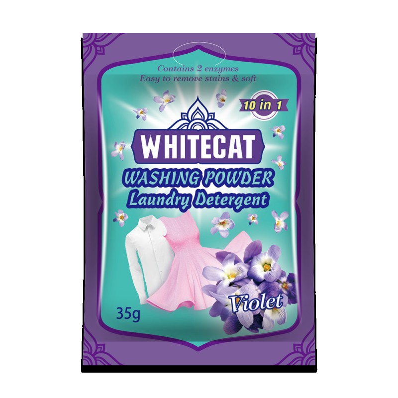 Lasting Fragrance Laundry Detergent Lavender Scent 200g Colour Washing Powder Industrial