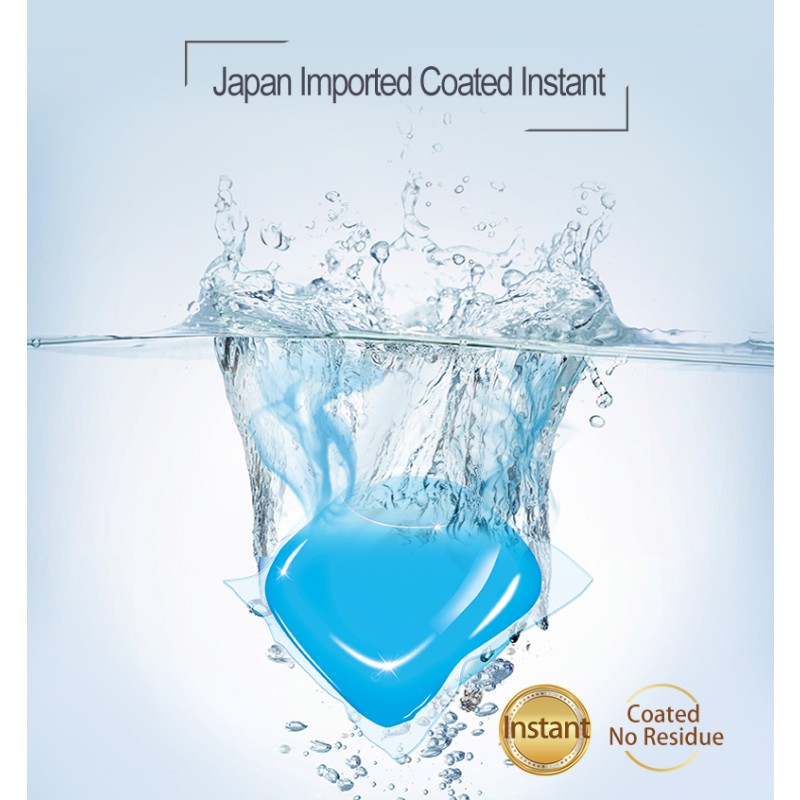 Oem Odm 3 in 1 Laundry Capsule Laundry Detergent Capsules Laundry Condensate Beads