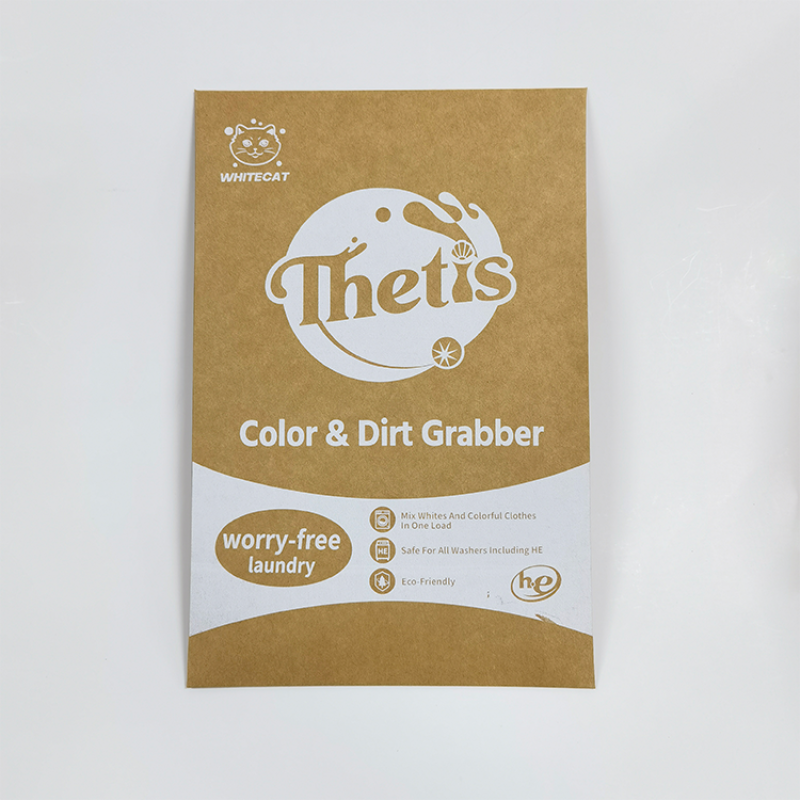 Nonwoven Fabric Super Softener Dye Trapping Color Grabber Washing Sheets for Home Laundry