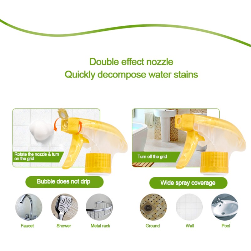 Custom Bathroom Cleaner Liquid Household Chemicals Detergent Toilet Marble Cleaner