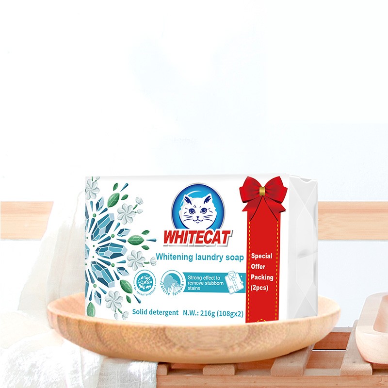 OEM Floral Whitening Powerful Gentle Soap Hand Laundry Washing Stain Removal Soap Washing for Clothes