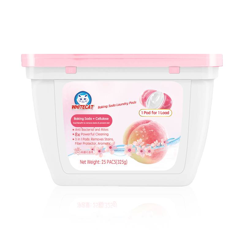 Environmental Eco Laundry Detergent Pod 3 in 1 Water Soluble Film Laundry Detergent Liquid Pod Laundry Gel Capsule