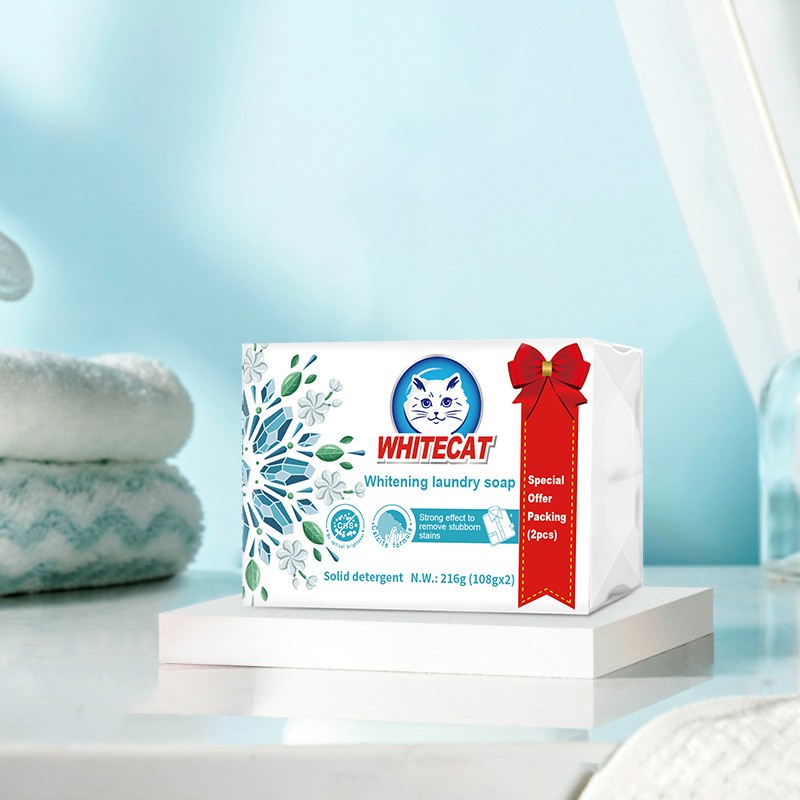 OEM Floral Whitening Powerful Gentle Soap Hand Laundry Washing Stain Removal Soap Washing for Clothes