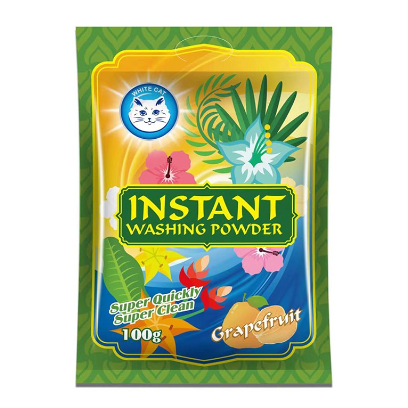 Bulk Organic Laundry Detergent Powder Concentrate Washing Powder Packet Malaysia Eco Friendly