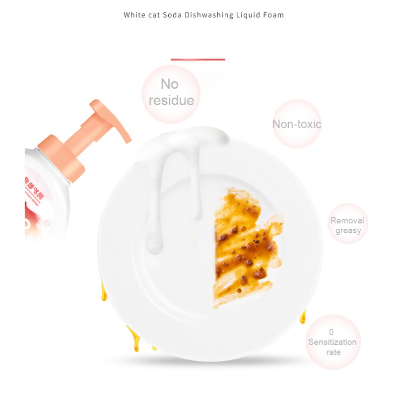 Eco-friendly House Use Organic Dish Soapdish SODA Dishwashing Detergent Liquid