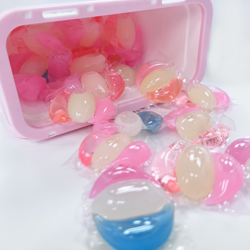Environmental Eco Laundry Detergent Pod 3 in 1 Water Soluble Film Laundry Detergent Liquid Pod Laundry Gel Capsule