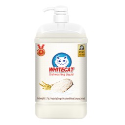 WHITECAT OEM 1700g Manufacturer Effective Detergent Chemicals Rice Water Dishwashing Liquid