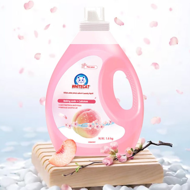 Rich Foam Strong Perfumed Bulk Liquid Laundry Detergent En Liquid Automatic Laundry Detergent Liquid for Washing Clothes