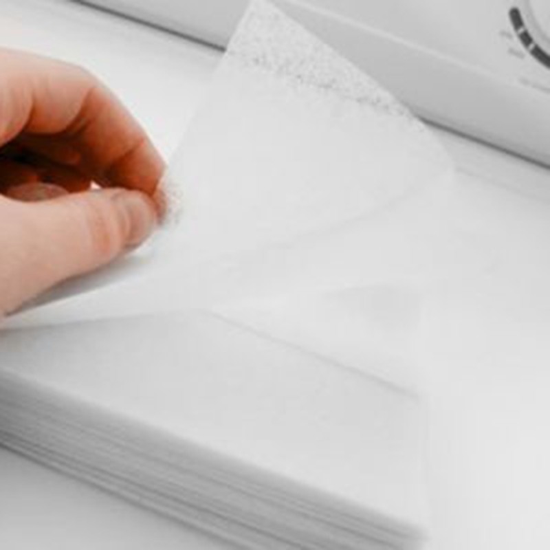 Eco -friendly Lavender Scent Fabric Softener Sheets Tumble Anti-static Dry Sheets