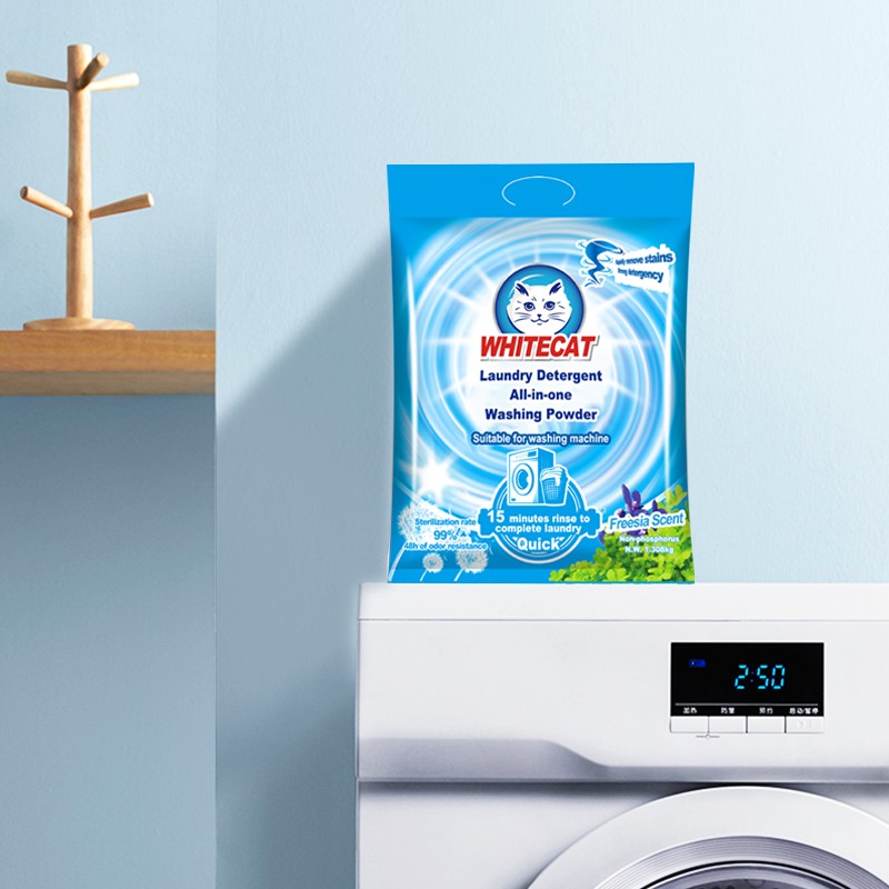 WHITECAT International Brand Detergent Powder Detergent Washing Powder with Good Quality