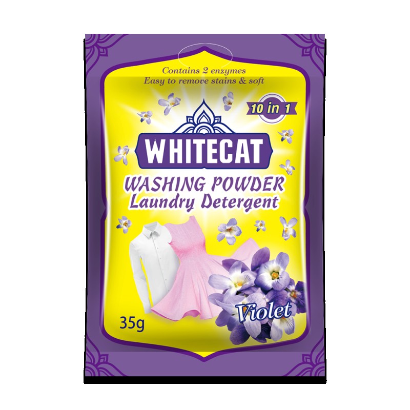 Lasting Fragrance Laundry Detergent Lavender Scent 200g Colour Washing Powder Industrial