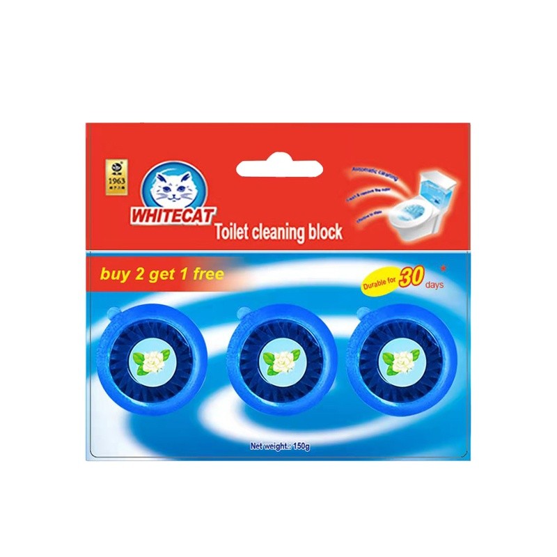 Toilet Bowl Bleach Cleaner Tablet Toilet Deodorant Block Perfume Toilet Block