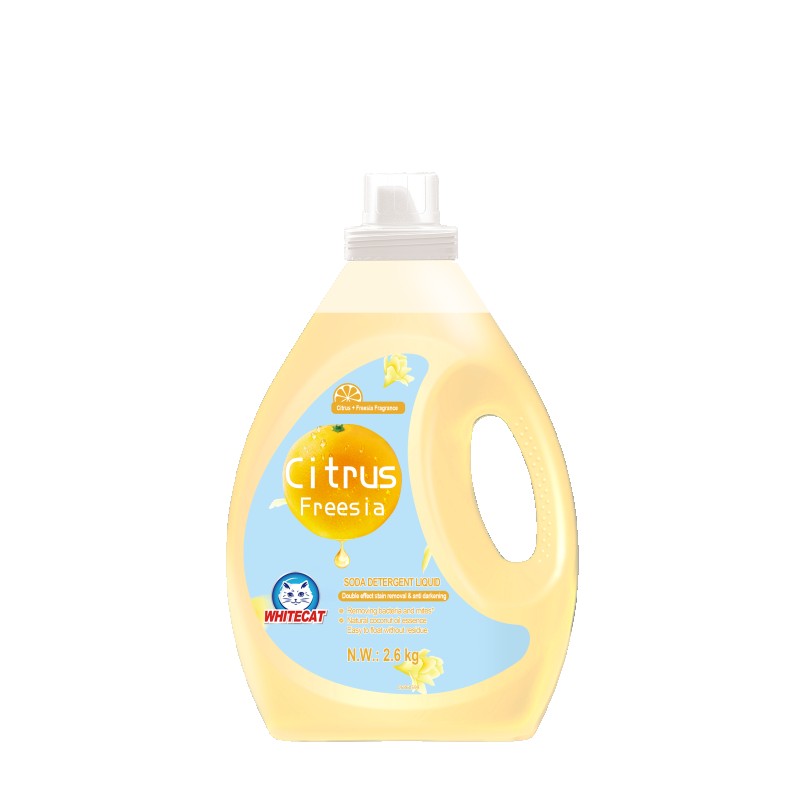 Citrus Essential Oil Liquid Laundry Detergent Fragrance Color Protection Soft Liquid Detergent
