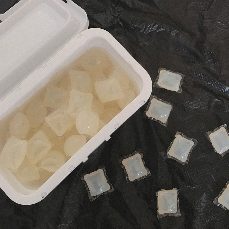 Wholesale SODA Detergent Laundry Gel Beads Double Effect to Remove Stains Condensate Detergent Pods