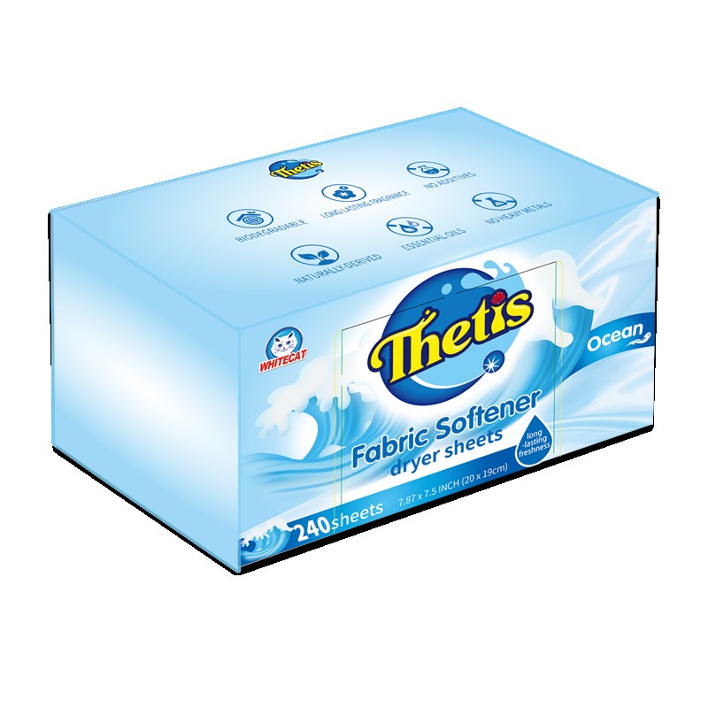 Harmless Nonwoven Detergent Sheet New Type Laundry Dryer Sheets Laundry Fabric Softener Sheet