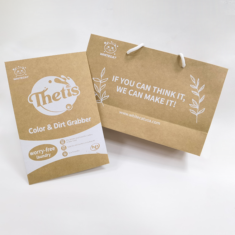 White Nonwoven Colour Dirt  Grabber Sheets Washing Helpers Color Fabric Grabber Laundry Sheets