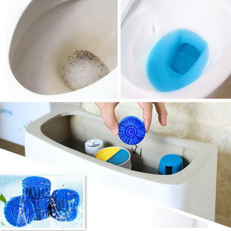 Flush Toilet Cleaner Bleach Block Wholesale Blue Solid Bubble Block Toilet Bowl Cleaner Toilet Tablet Cleaner