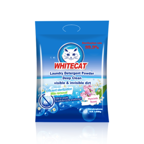 Whitecat Deep Cleaning Washing Powder Laundry Detergent Powder with Factory Price