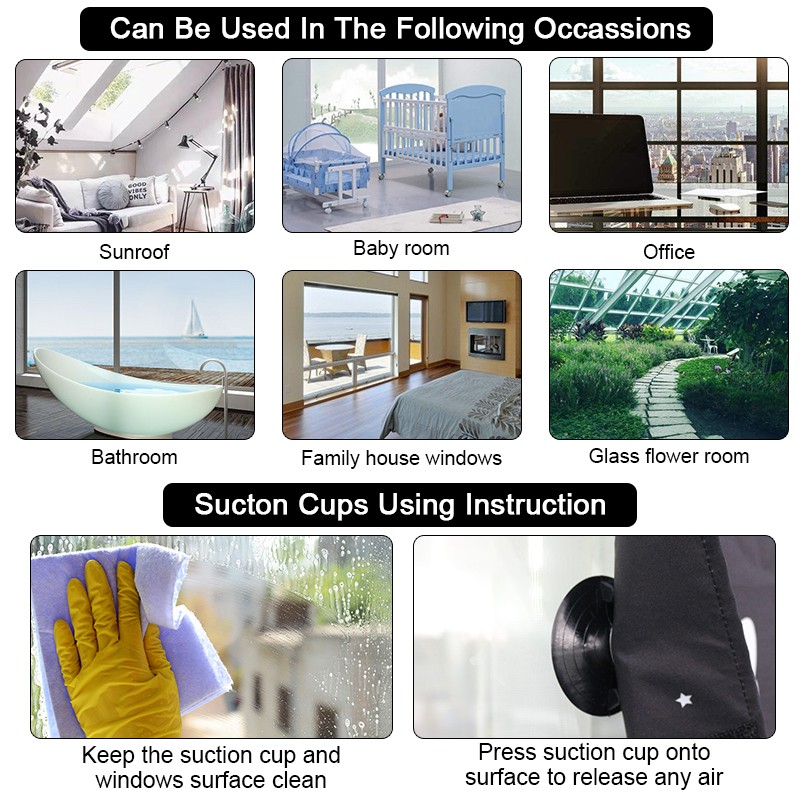 Blackout Blind Factory - New Portable Removable