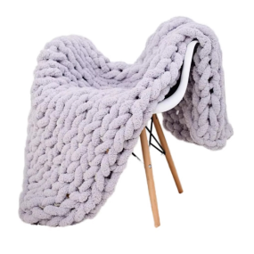 Weighted Blanket Manufacturer - Luxury Chenille Knitted