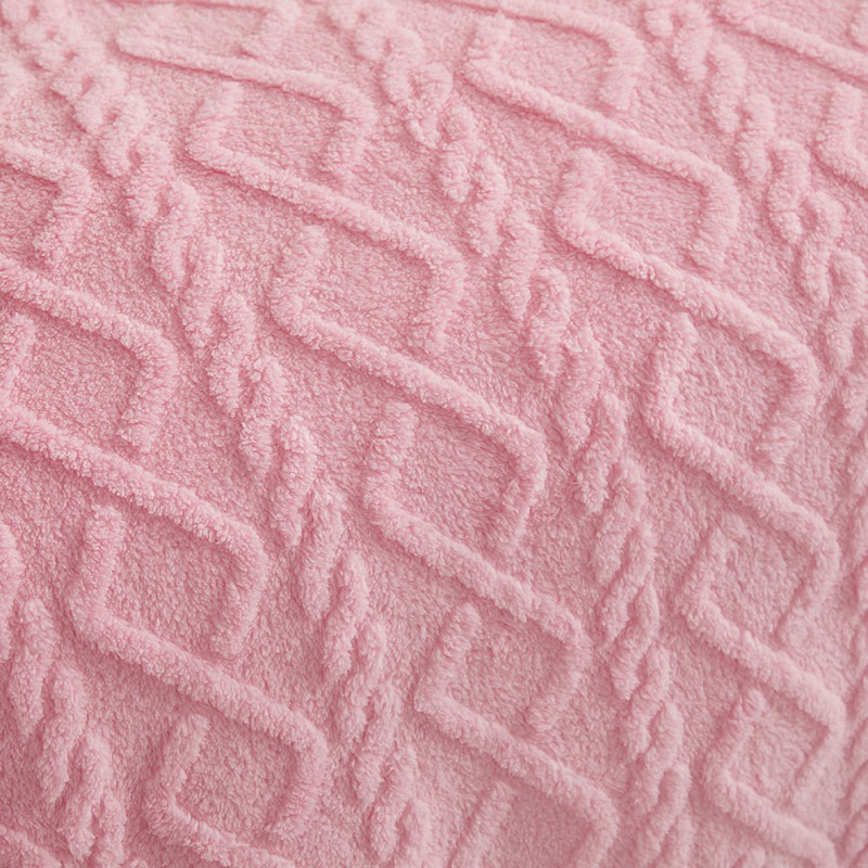 Throw Blanket Factory - Solid Color Jacquard