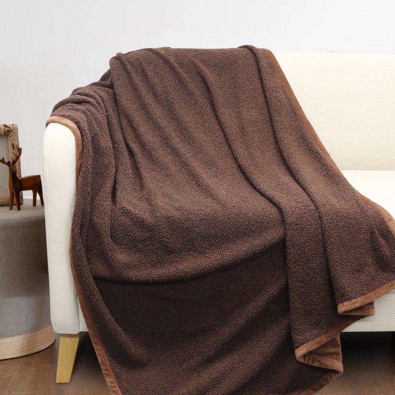 Luxury Blanket Supplier - Double Layer Boucle