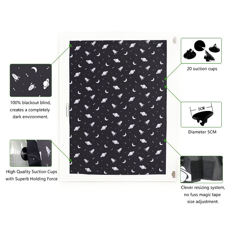 Blackout Blind Factory - New Portable Removable